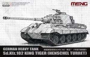 Meng 72011 Sd.Kfz. 182 King Tiger - Henschel Turret 1/72
