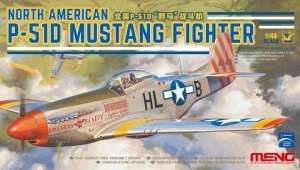 P-51D Mustang Fighter in scale 1-48 Meng LS-006