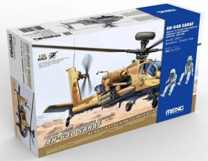 Meng QS-005s AH-64D Apache SARAF with Figures (Israeli Air Force) Special Edition 1/35