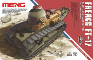 Meng Model TS008 French Light Tank FT-17 (Case Turret) full interior