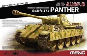 Sd.Kfz.171 Panther Ausf.D model Meng TS-038 in 1-35