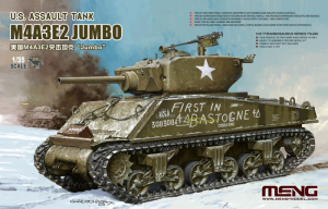 US Assault Tank M4A3E2 Jumbo model Meng TS-045 in 1-35