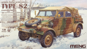 Meng VS-016 German Type 82 Pkw.K1 Kubelwagen (Eastern Front) 1/35