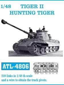 Metalowe gąsienice do czołgu Tiger II - Hunting Tiger