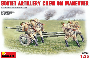 MiniArt 35081 Soviet Artillery Crew on Maneuver in 1-35