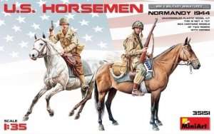 US Horsemen Normandy 1944 in scale 1-35