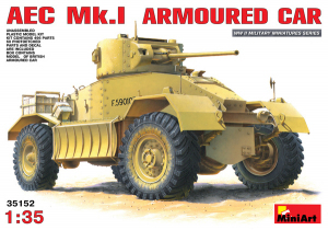 MiniArt 35152 Aec Mk.1 Armored Car scale 1/35 