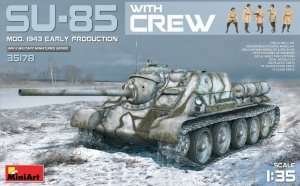 MiniArt 35178 SU-85 mod. 1943 Early Production with crew 