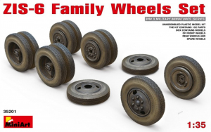 ZIS-6 Family Wheels Set MiniArt 35201 in 1-35