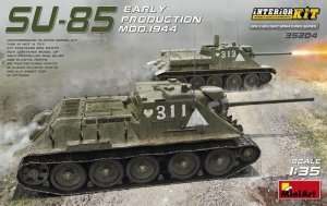 SU-85 Early Production Mod.1944 in scale 1-35 MiniArt 35204 damaged box