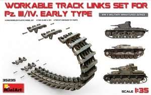 MiniArt 35235 Workable Track Links Set for Pz.III/IV