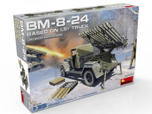 BM-8-24 Based on 1.5t Truck model MiniArt 35259 in 1-35