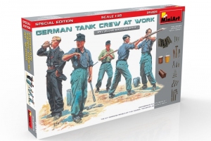 German Tank Crew at Work model MiniArt 35285 in 1-35