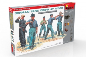 German Tank Crew at Work model MiniArt 35285 in 1-35 