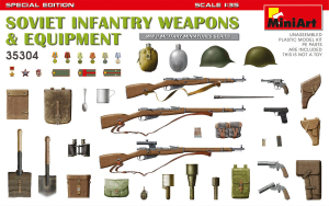 MiniArt 35304 Soviet Inf. Weapons & Equipm. Sp. Edition scale 1/35