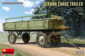 German Cargo Trailer model MiniArt 35320 in 1-35