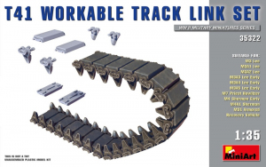 T41 Workable Track Link Set MiniArt 35322 in 1-35 