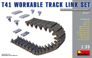 T41 Workable Track Link Set MiniArt 35322 in 1-35