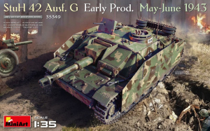 StuH 42 Ausf.G Early Prod. May-June 1943 model MiniArt 35349 in 1-35