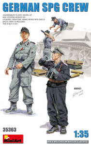 German SPG Crew MiniArt 35363 in 1-35 