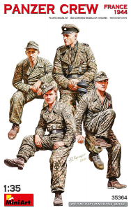 MiniArt 35364 Panzer Crew France 1944 scale 1/35