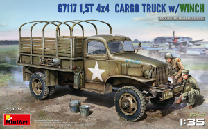 MiniArt 35389 G7117 1,5T 4x4 CARGO TRUCK w/WINCH 1/35