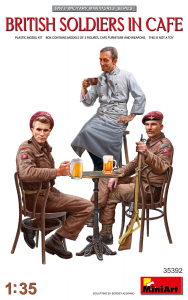 MiniArt 35392 British Soldiers in cafe scale 1/35 