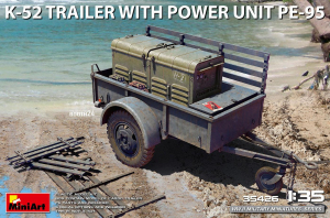 MiniArt 35426 K-52 Trailer with Power Unit PE-95 1/35