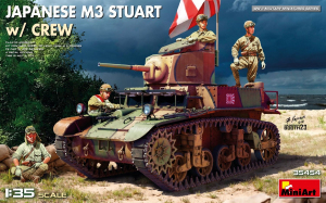MiniArt 35454 Japanese M3 Stuart with Crew 1/35