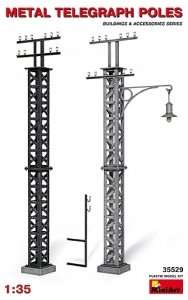 MiniArt 35529 Metal Telegraph Poles