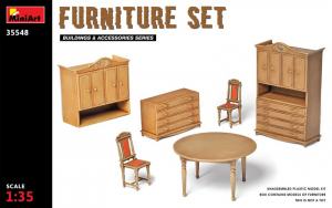Furniture set model MiniArt 35548 in 1-35