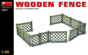 MiniArt 35551 Wooden Fence