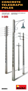 MiniArt 35563 Concrete Telegraph Poles