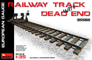 MiniArt 35568 Railway Track&Dead end (Eur.gauge) scale 1/35 