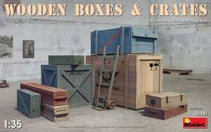 Wooden Boxes and Crates in scale 1-35