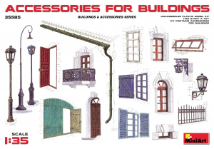 MiniArt 35585 Accessories for buildings scale 1/35