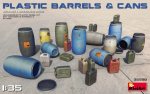 MiniArt 35590 Plastic Barells & cans scale 1/35