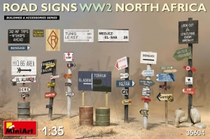 MiniArt 35604 Road Signs WWII North Africa 