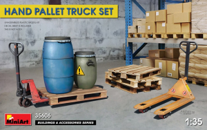MiniArt 35606 Hand Pallet Truck Set