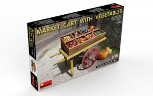 Market Cart with Vegetables MiniArt 35623 in 1-35