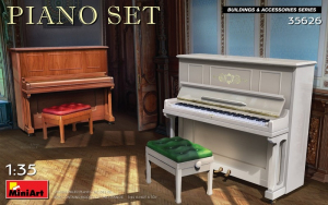 MiniArt 35626 Pianino zestaw skala 1-35