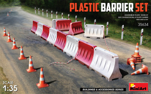 MiniArt 35634 Plastic barrier set scale 1/35