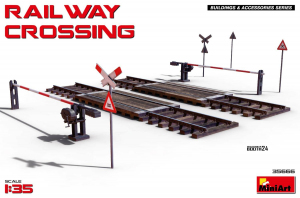 MiniArt 35666 Przejazd kolejowy - Railway Crossing 1/35