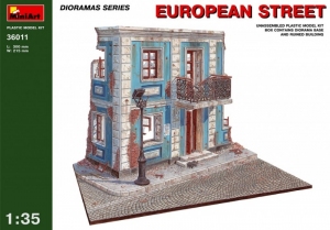 European Street model MiniArt 36011 in 1-35