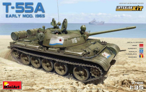 T-55A Early Mod. 1965 Interior Kit MiniArt 37016 in 1-35 