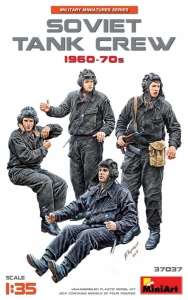 Soviet Tank Crew 1960-70s in scale 1-35