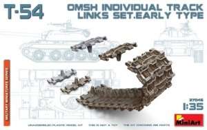 T-54 OMSh Indyvidual Track Links Set. Early Type in scale 1-35