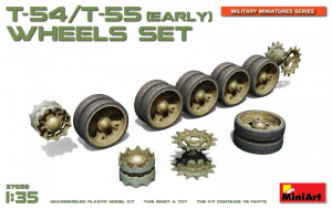 MiniArt 37056 T-54/T-55 Early Wheels Set 1/35 