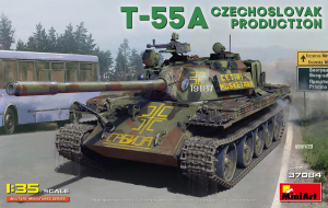 MiniArt 37084 T-55A Czechoslovak Production 1/35