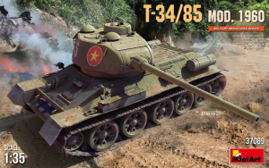 T-34/85 Mod. 1960 model MiniArt 37089 in 1-35